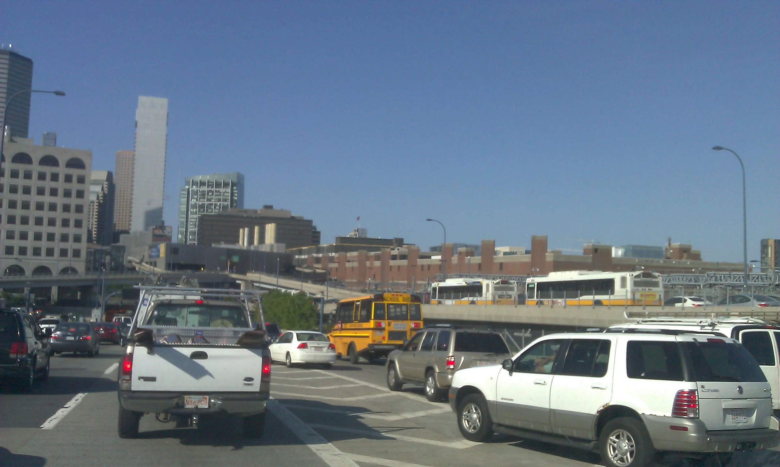 (I-93 tunnel approach)