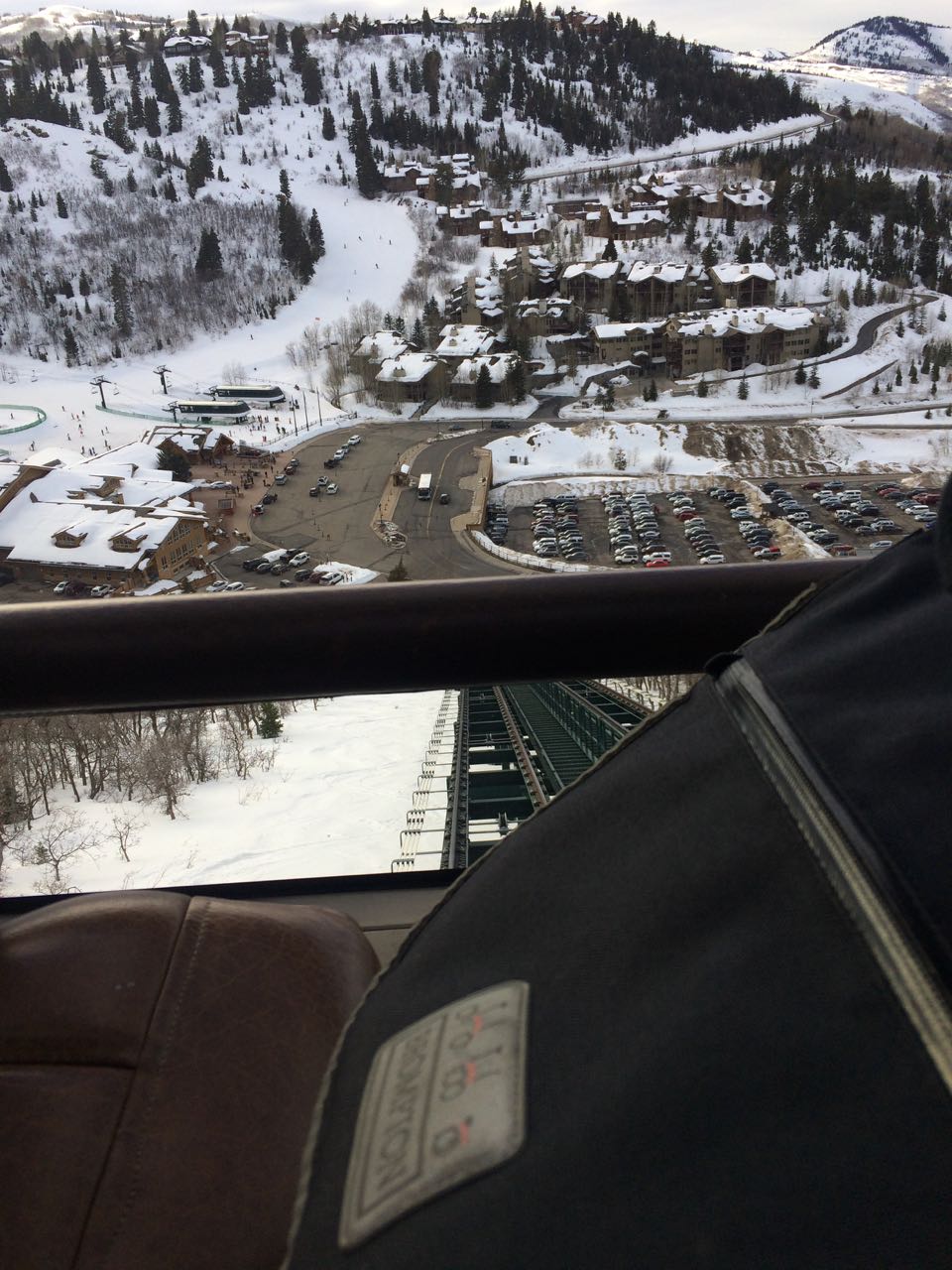 It's a funicular! - Deer Valley resort, Park City, Utah