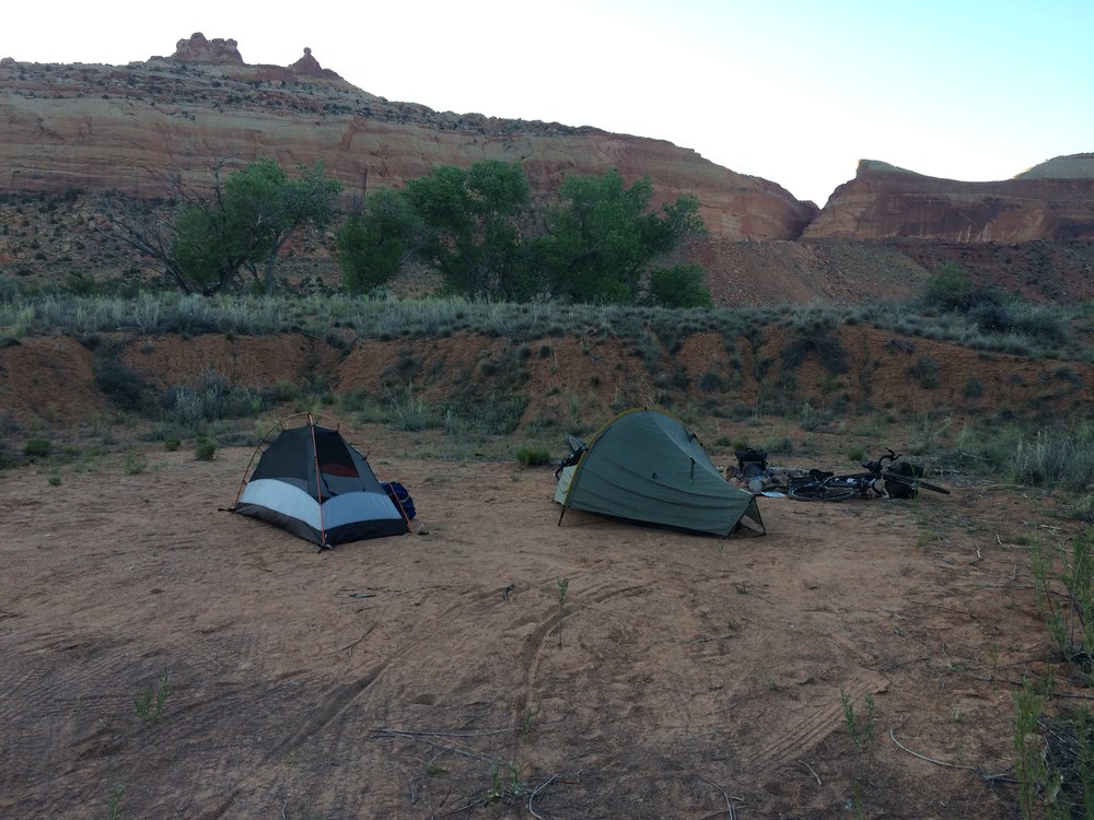 Comb Wash BLM campsite