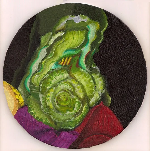 Scan Still Life with Cabbage