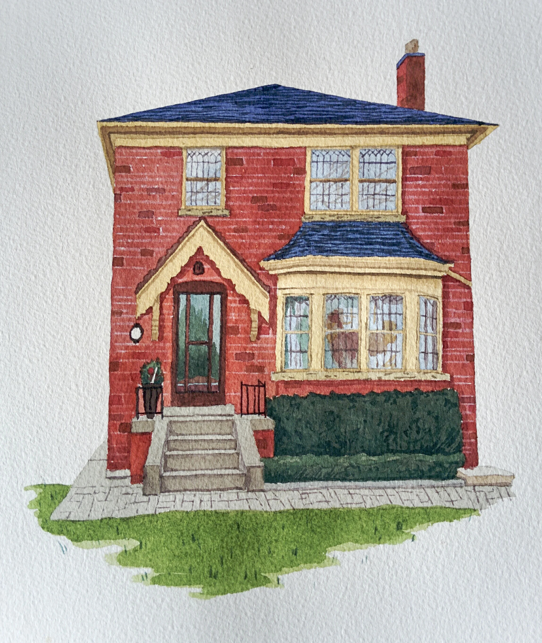 Watercolour on Paper, 2016