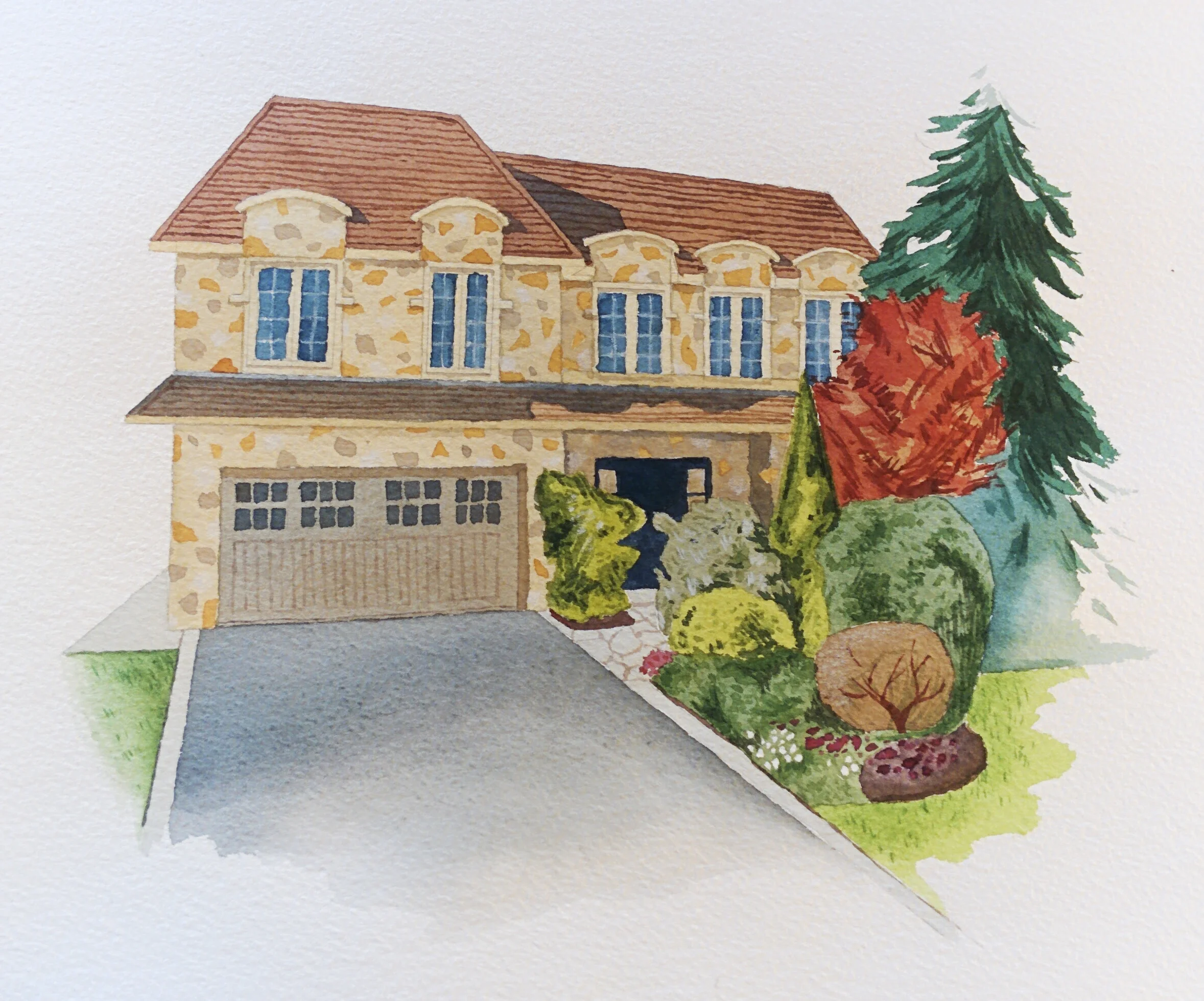 Watercolour on Paper, 2016