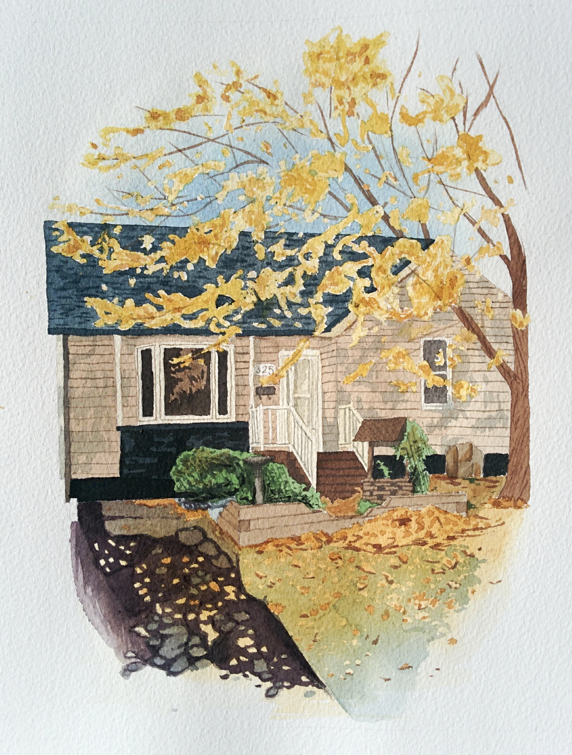 Watercolour on Paper, 2017