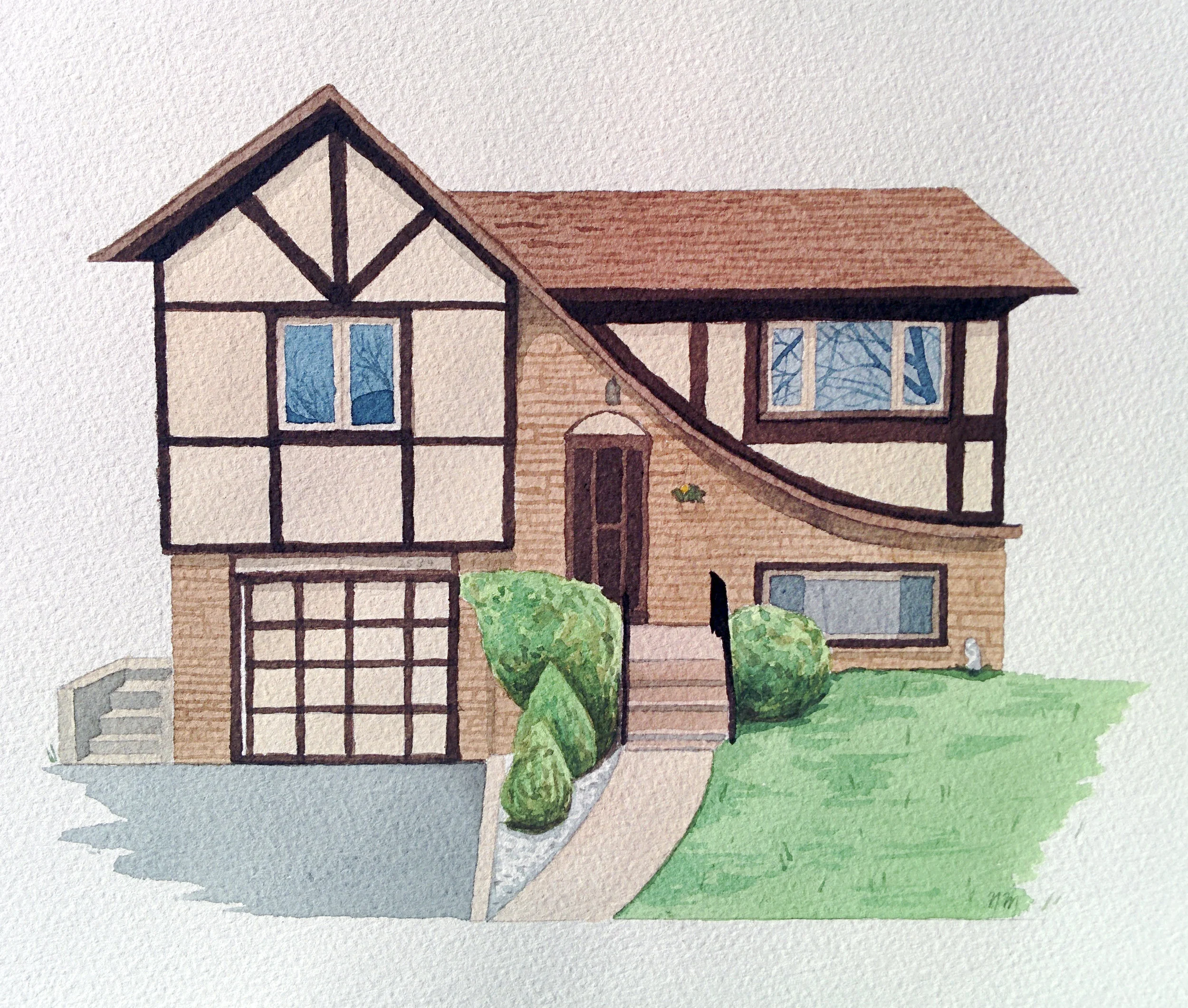 Watercolour on Paper, 2016