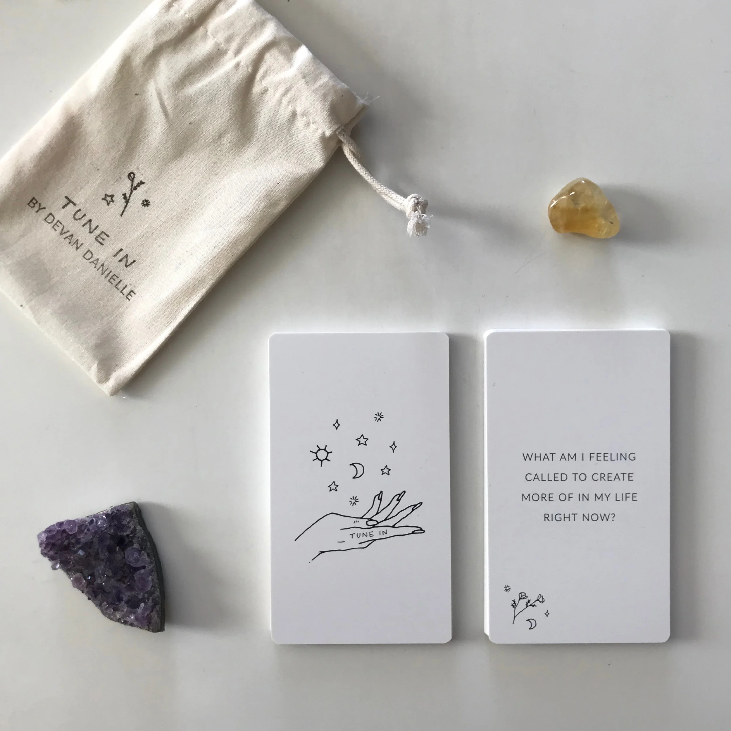 Tune In Journal Prompt Deck