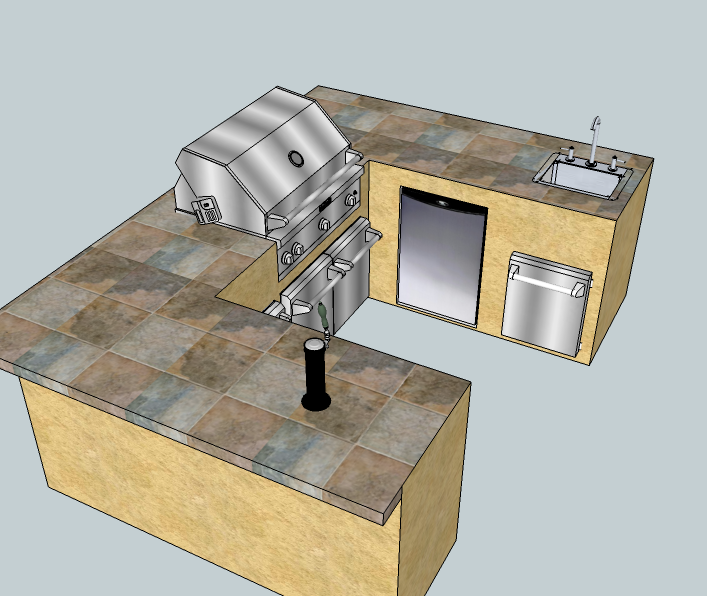 3D Designs — Creative Outdoor Kitchens