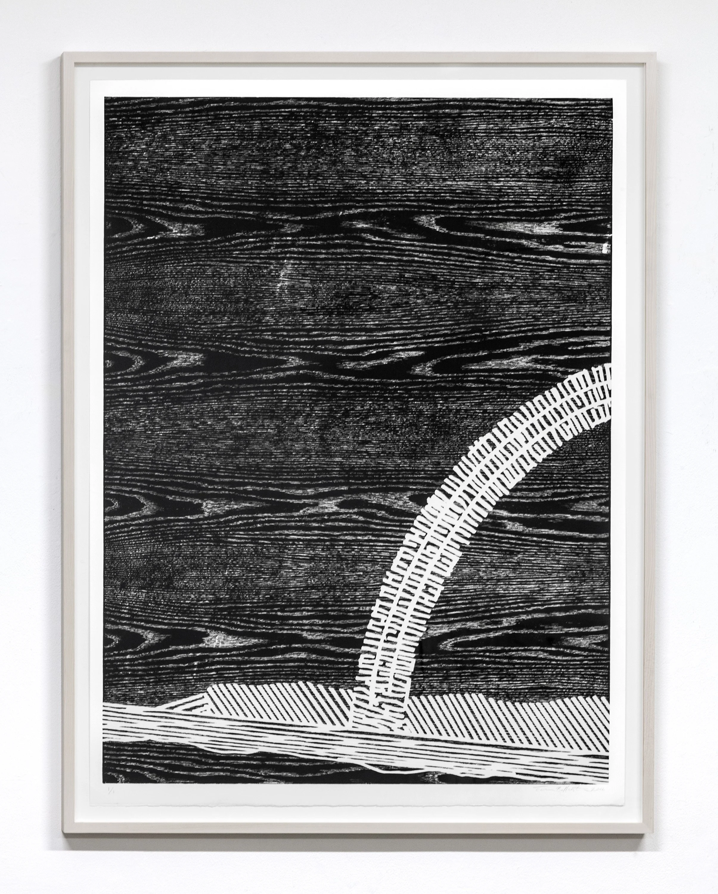 etched rainbow, 2017