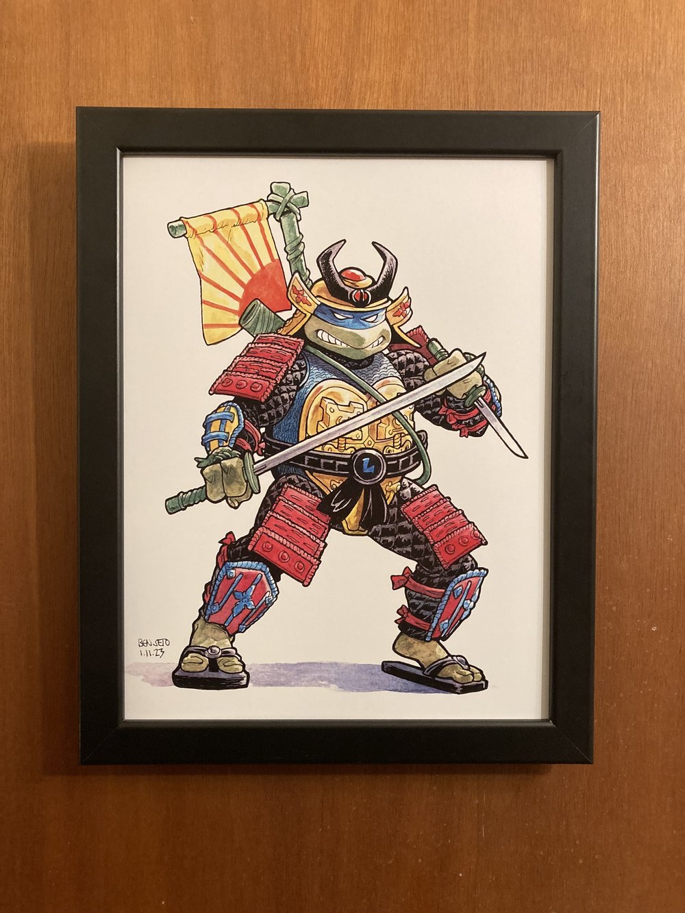 Ninja Ice Cream Samurai Cartoon Art Board Print for Sale by ThatMerchStore