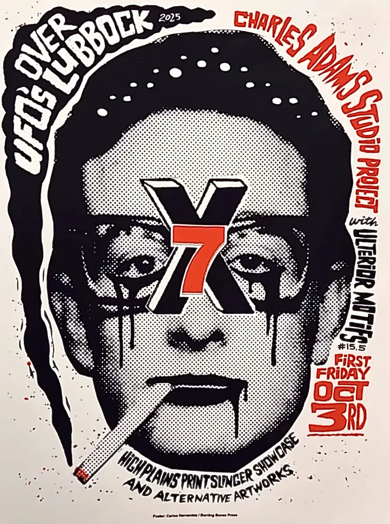 UFOs Over Lubbock: High Plains PrintSlinger Showcase 2025 @ CASP - Lubbock, TX