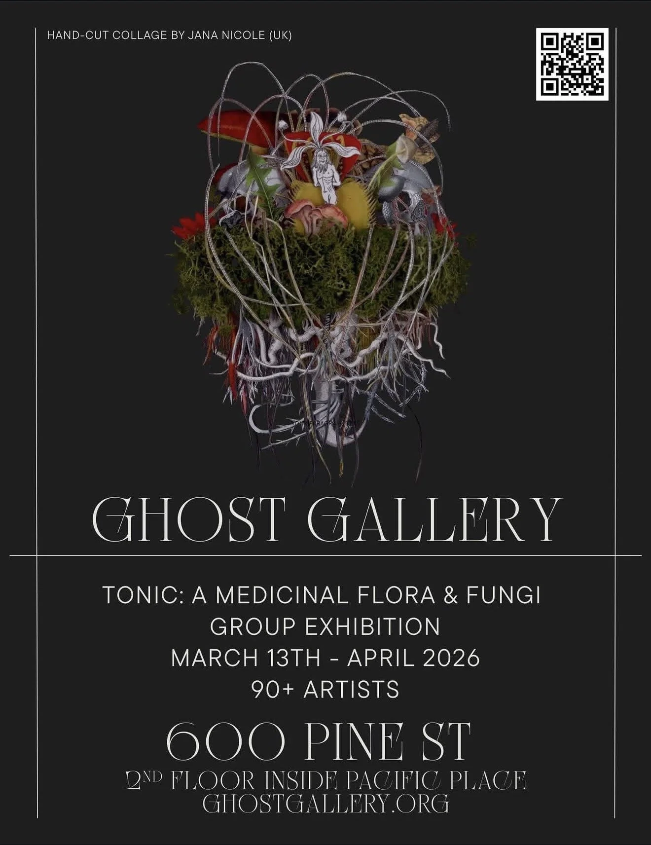 Tonic: A Medical Flora &amp; Fungi Group Show @ Ghost Gallery - Seattle, WA