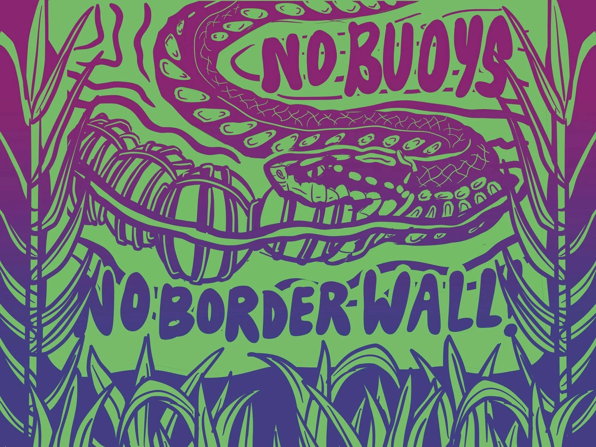 No Buoys, No Border Wall - DOWNLOAD ONLY