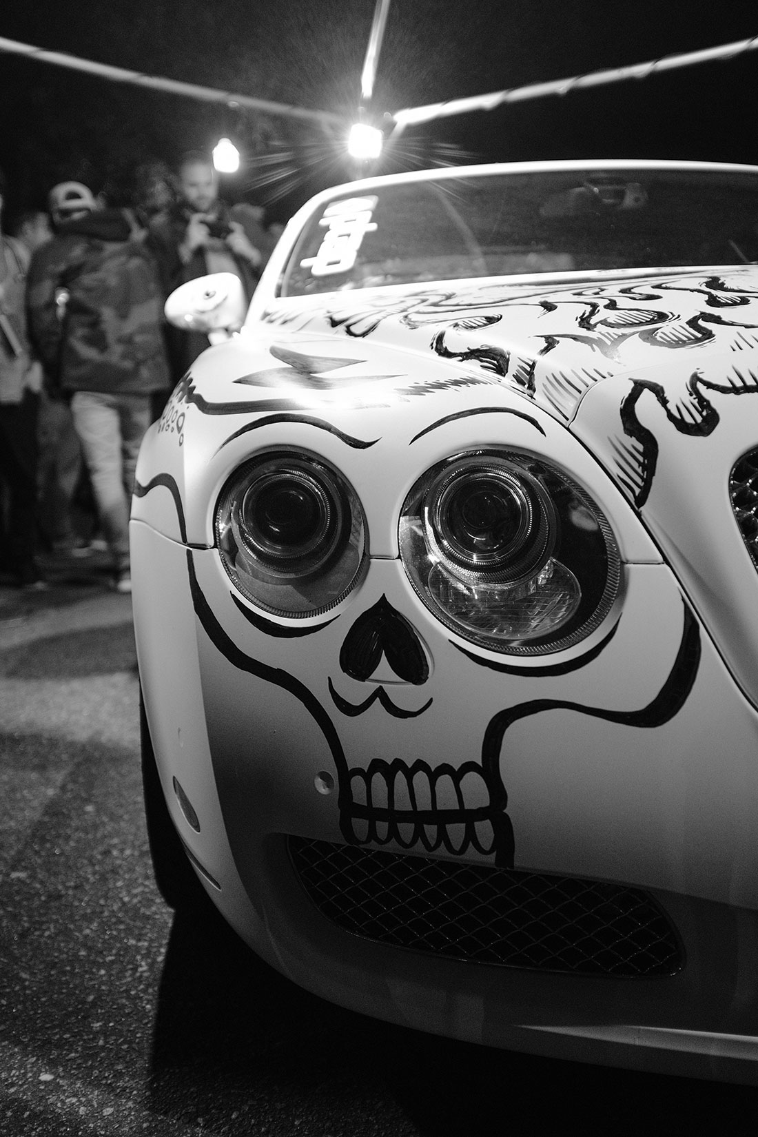  I saw the headlight and thought, "Skull!" Von, Skullmaster, made it awesome. 