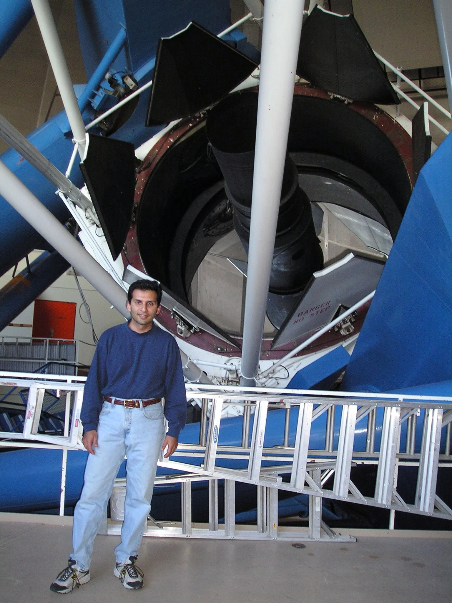 June 2004: At the 4-meter telescope at Kitt Peak National Observatory in Arizona, US