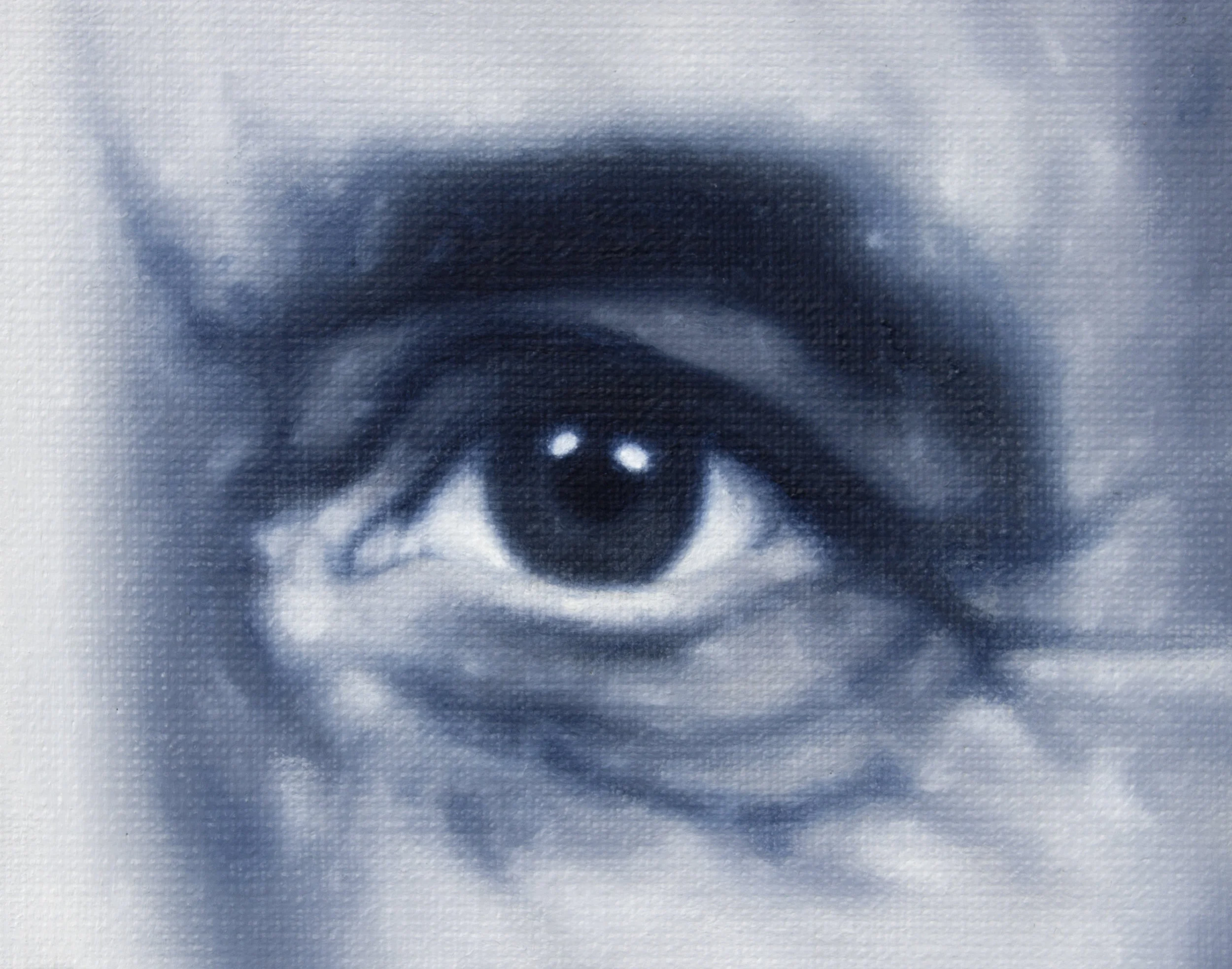 Del av serien Hågkomst / Remembrance Oil on Canvas 10 x 12.5 cm 2018