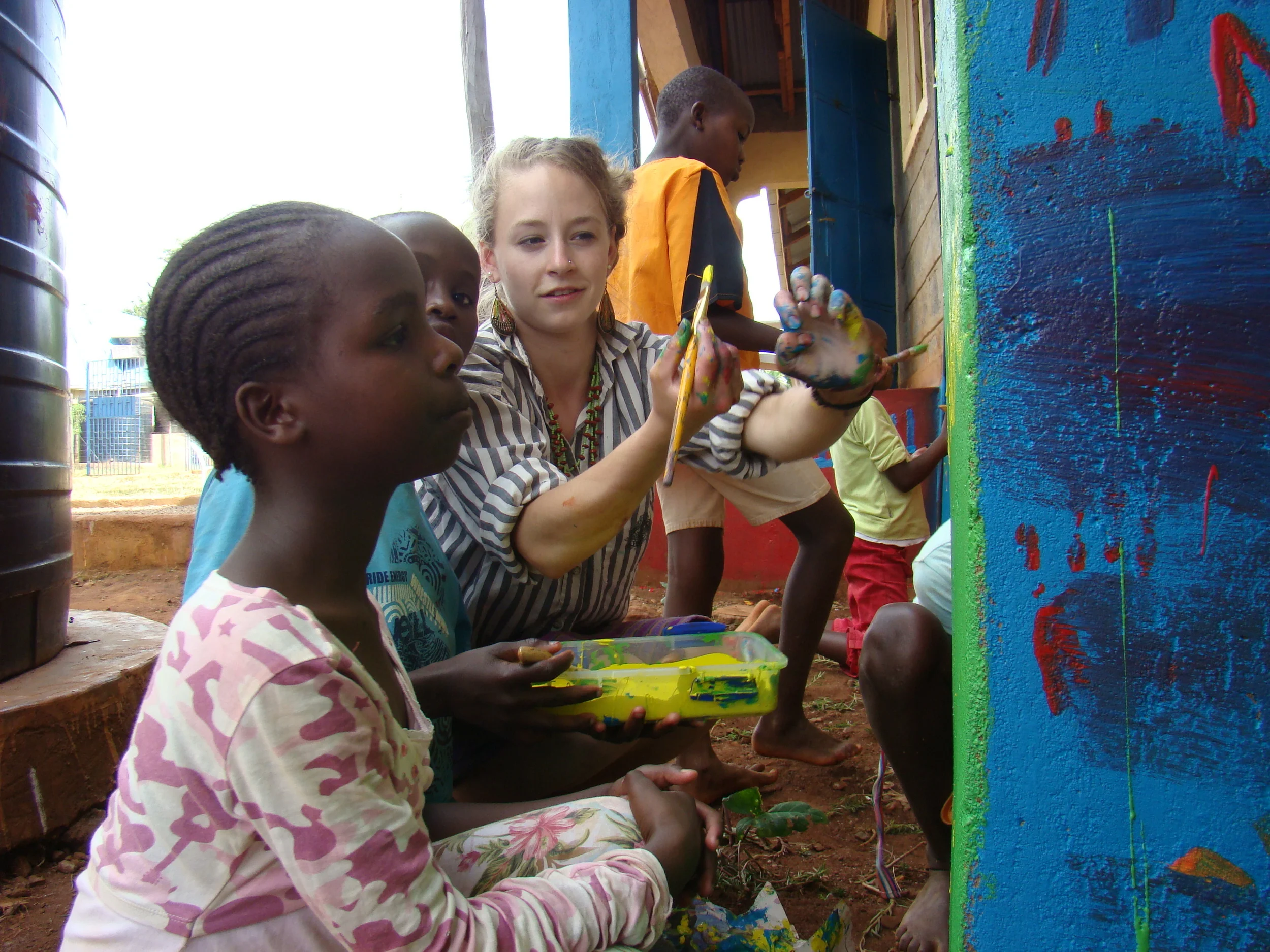 Gnu youth art events are inspirational and colorful