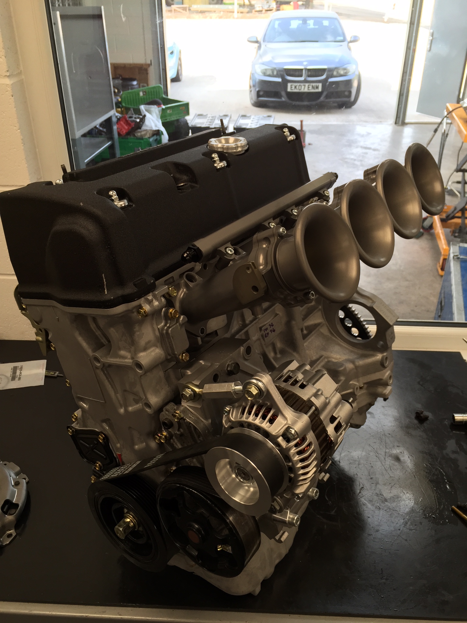 A 2.2l K20 with Clockwise Motion ITB's