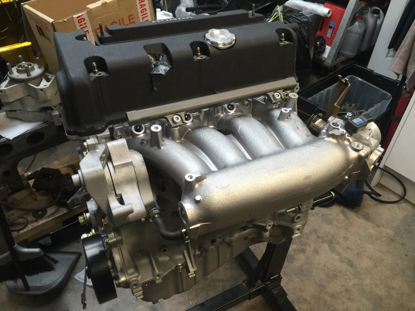 Finished engine