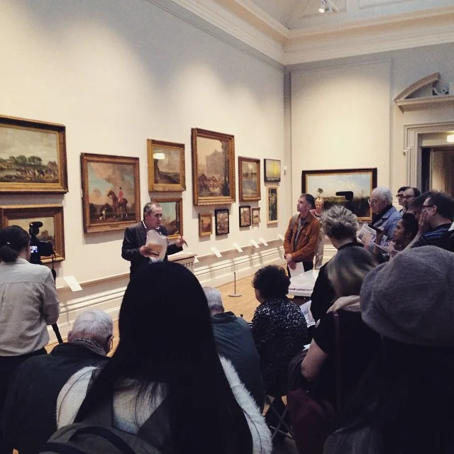 Ian Waites discusses common-land at Nottingham Castle Museum and Art Gallery #art #history #nottingham #VFTE