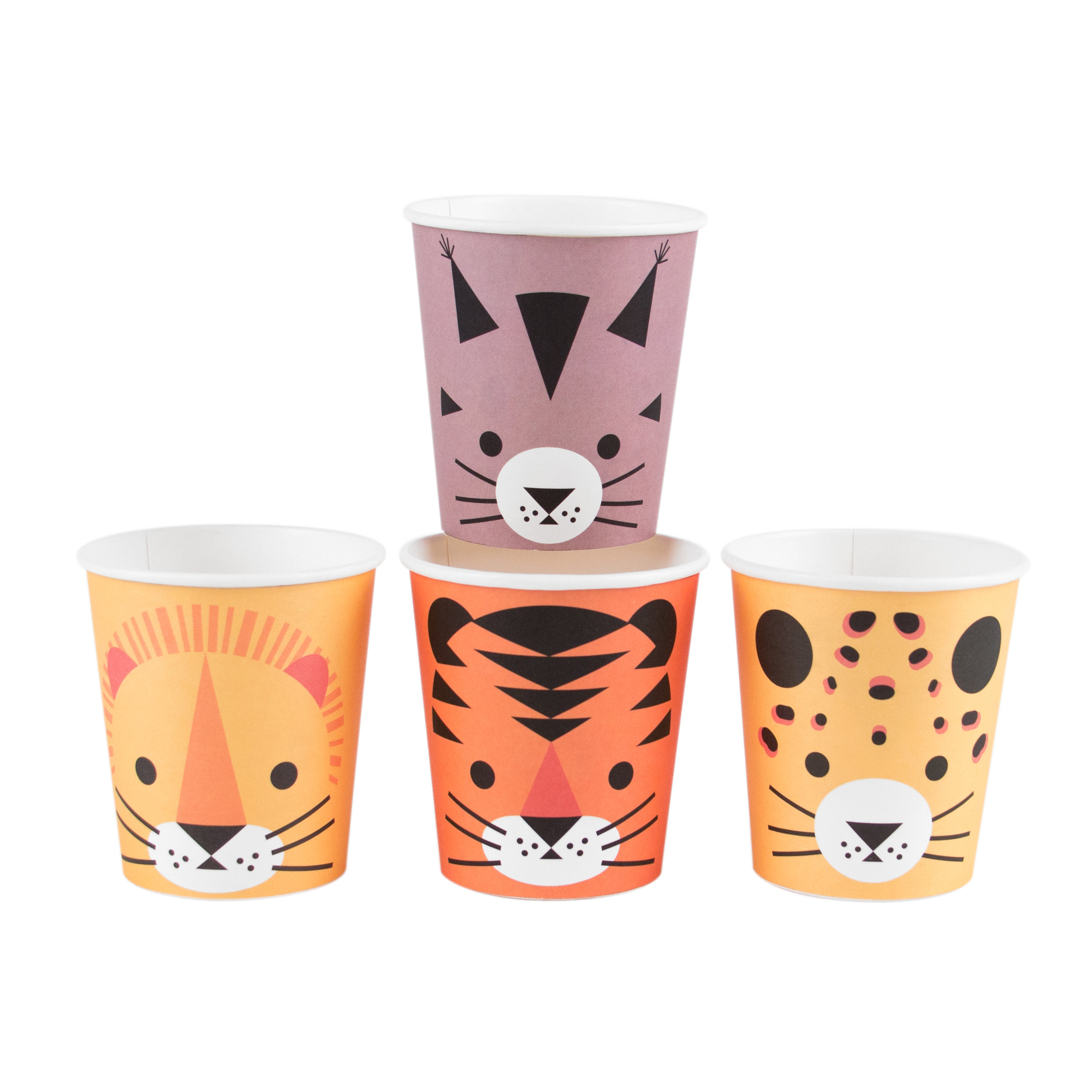 Jungle Animal Paper Cup Otherletters