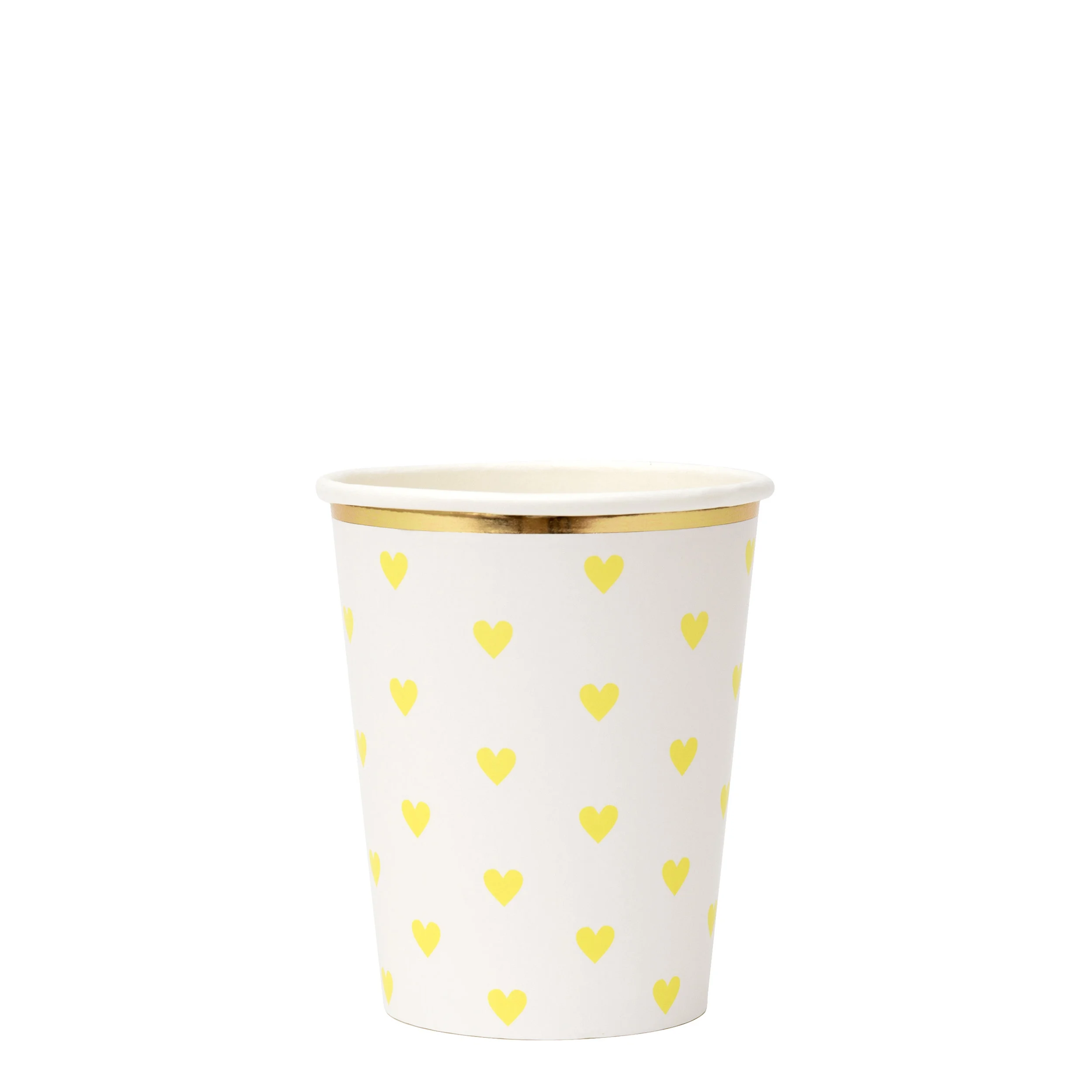 heart print cups in party palette from @otherletters