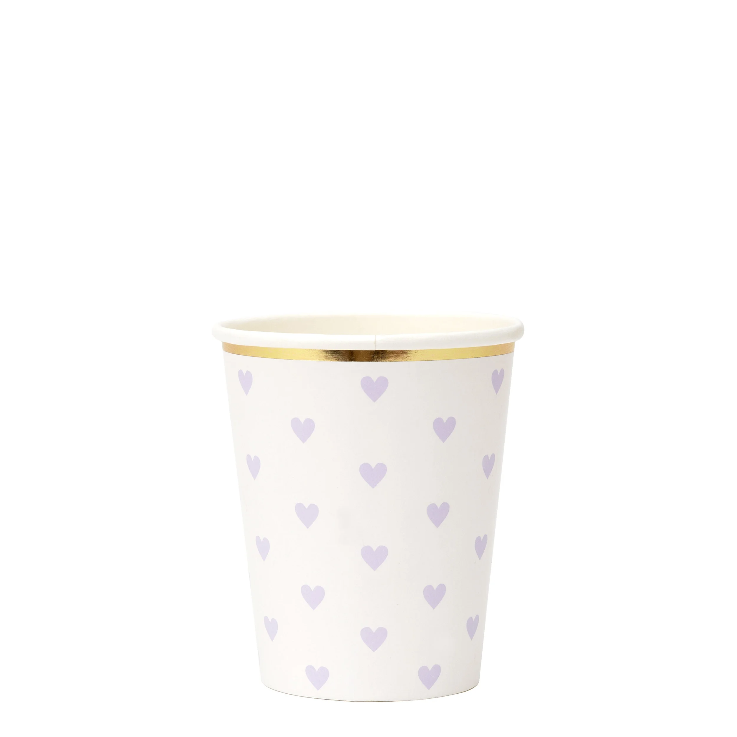 heart print cups in party palette from @otherletters