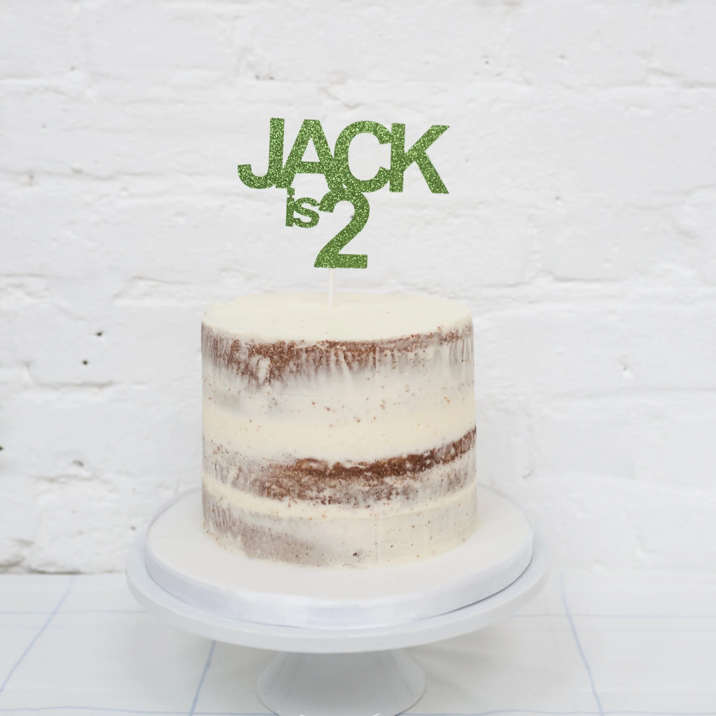 personalised+cake+toppers+by+%40otherletters