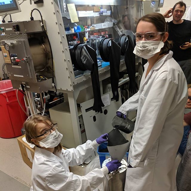 The big clean. Getting dirty while changing the activated carbon out! Thanks @angstromengineering for the help!