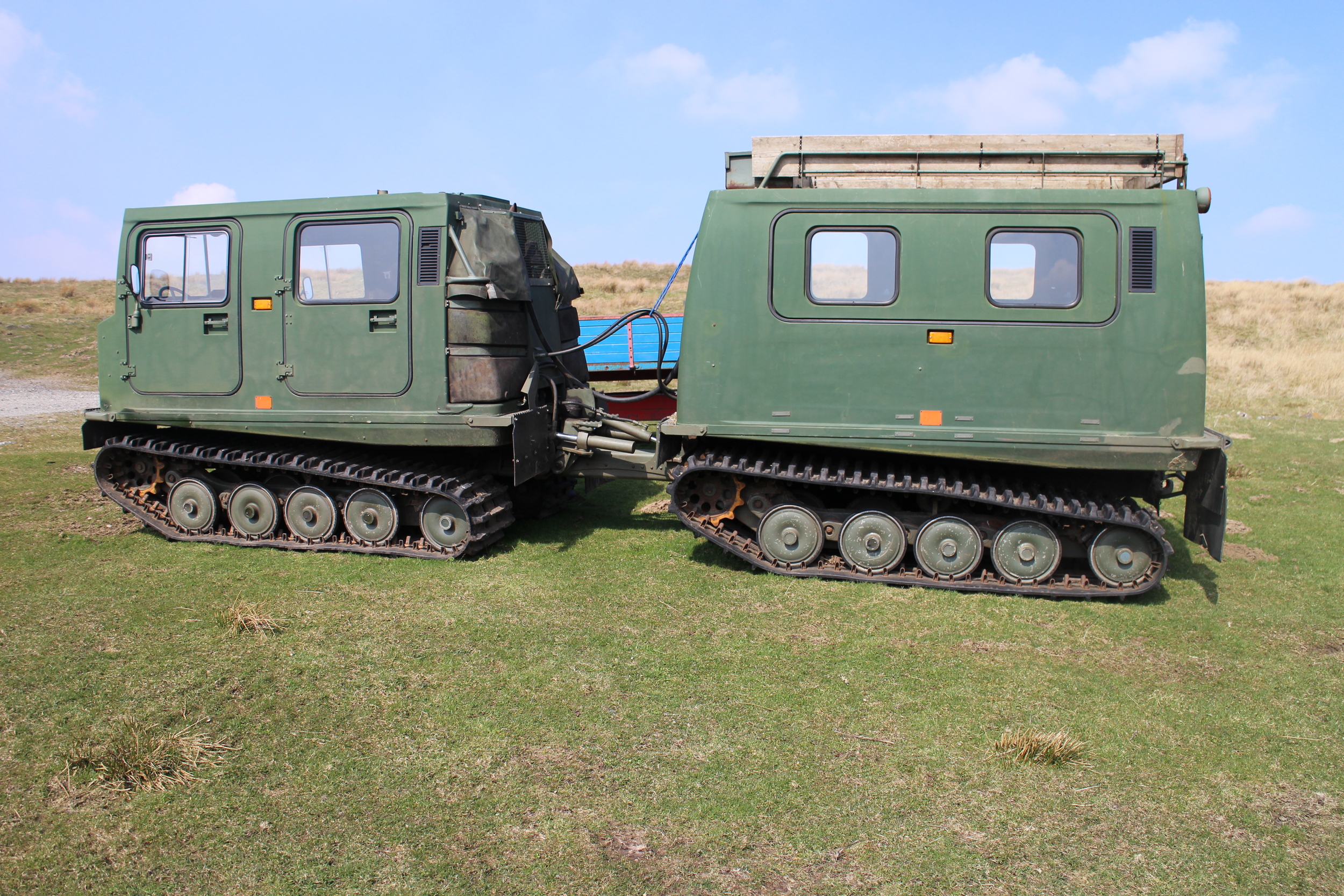  Argo cats for crossing the boggy terrain 