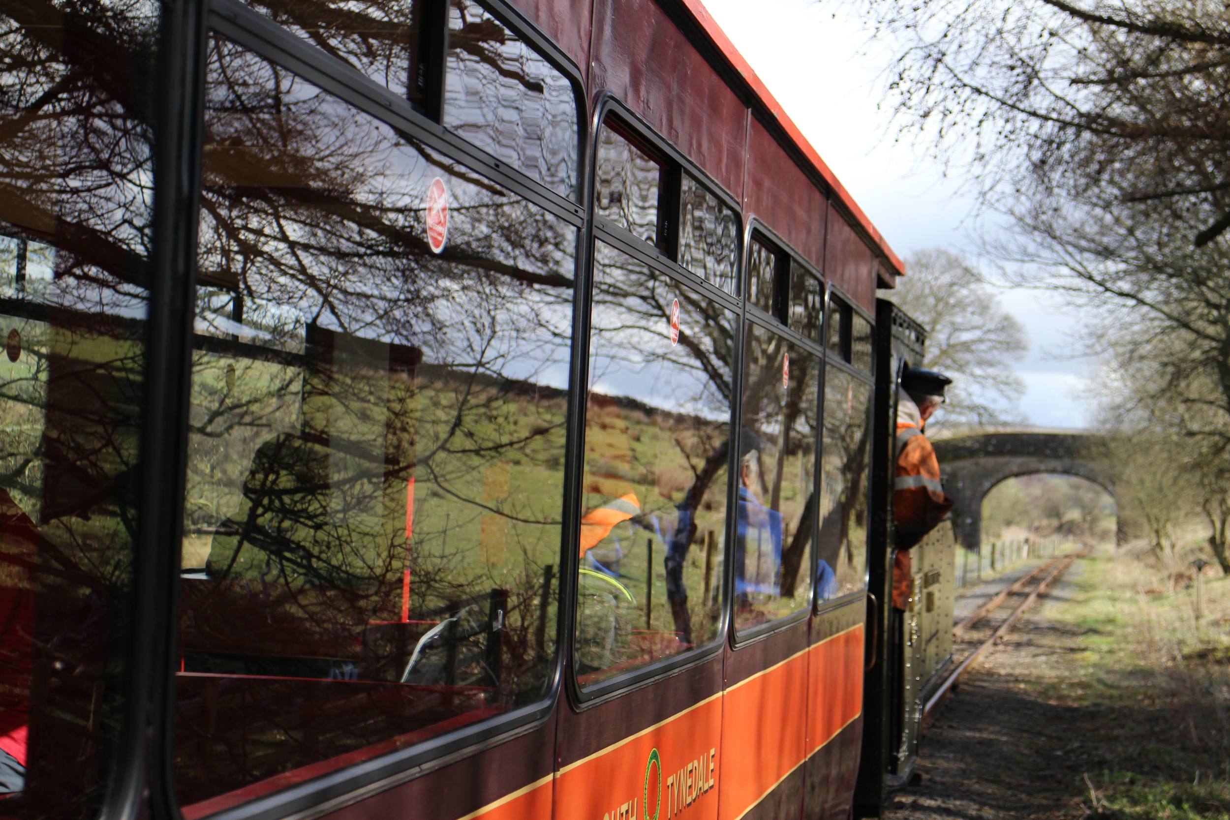  All aboard the South Tynedale steam train 