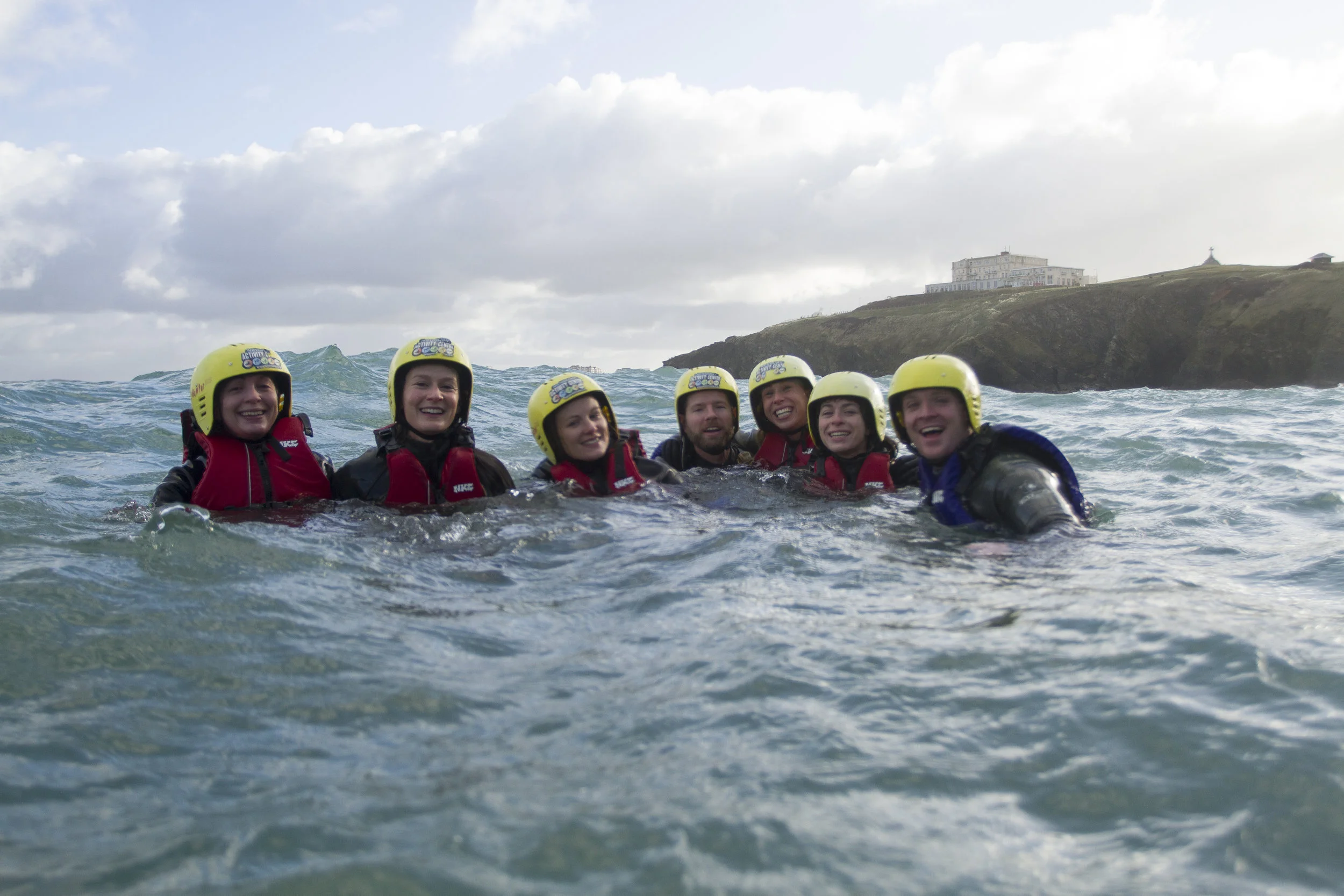 Feeling young again (Image: Warrick Murphy / Newquay Activity Centre)