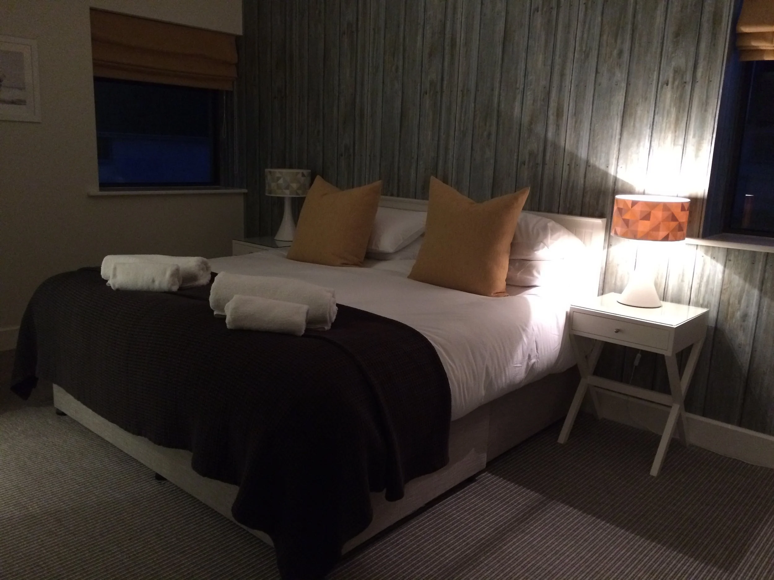 One of eight cosy bedrooms at Seamist (Image: Ellie Ross)
