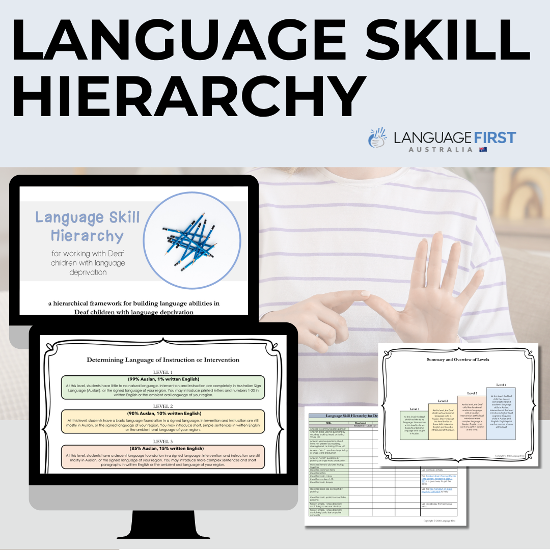 Language Skill Hierarchy