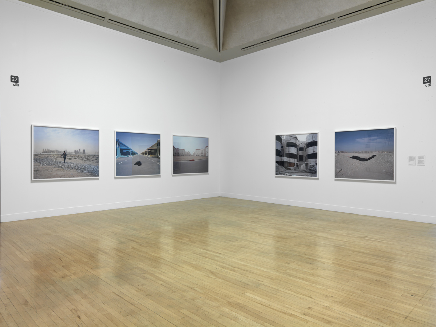   Body Techniques&nbsp; series as installed at Tate Britain, 2010. 