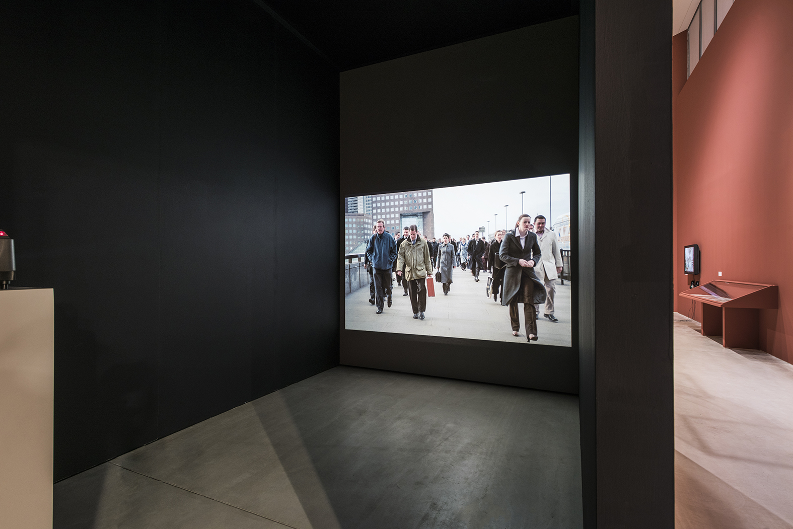  ‘Lines Made by Walking, as installed at Turner Contemporary, Margate, 2018 