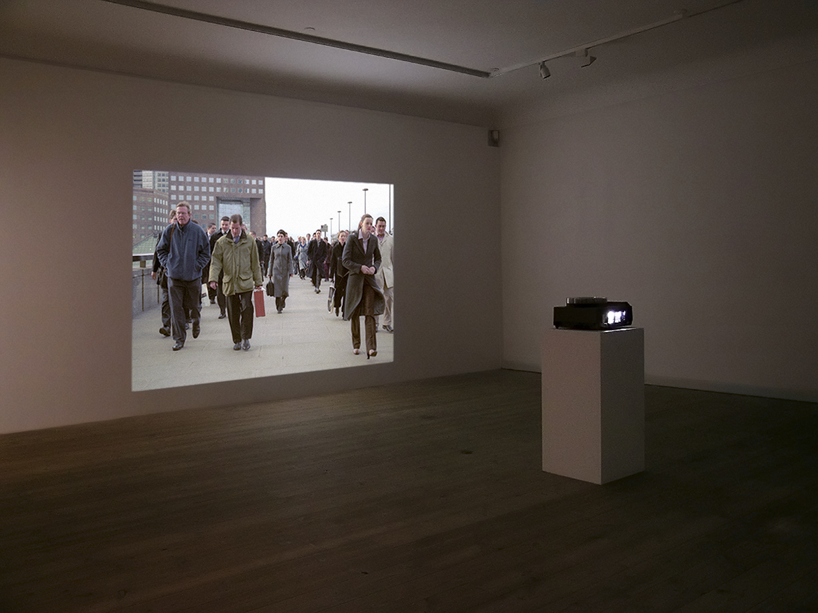 ‘Lines Made by Walking, as installed at Gammel Holtegaard, Copenhagen, 2010