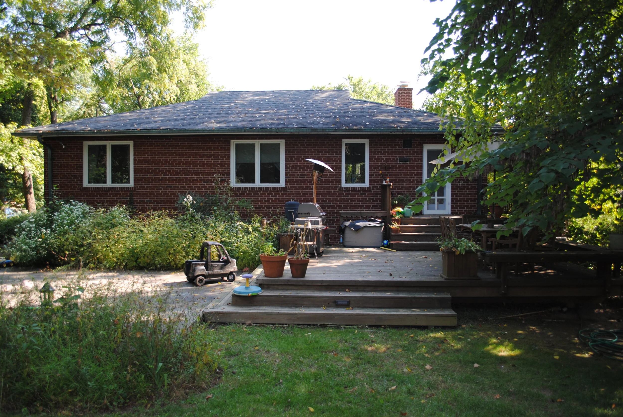 Project A   |   Addition to and Renovation of a Silver Spring Residence:  Before