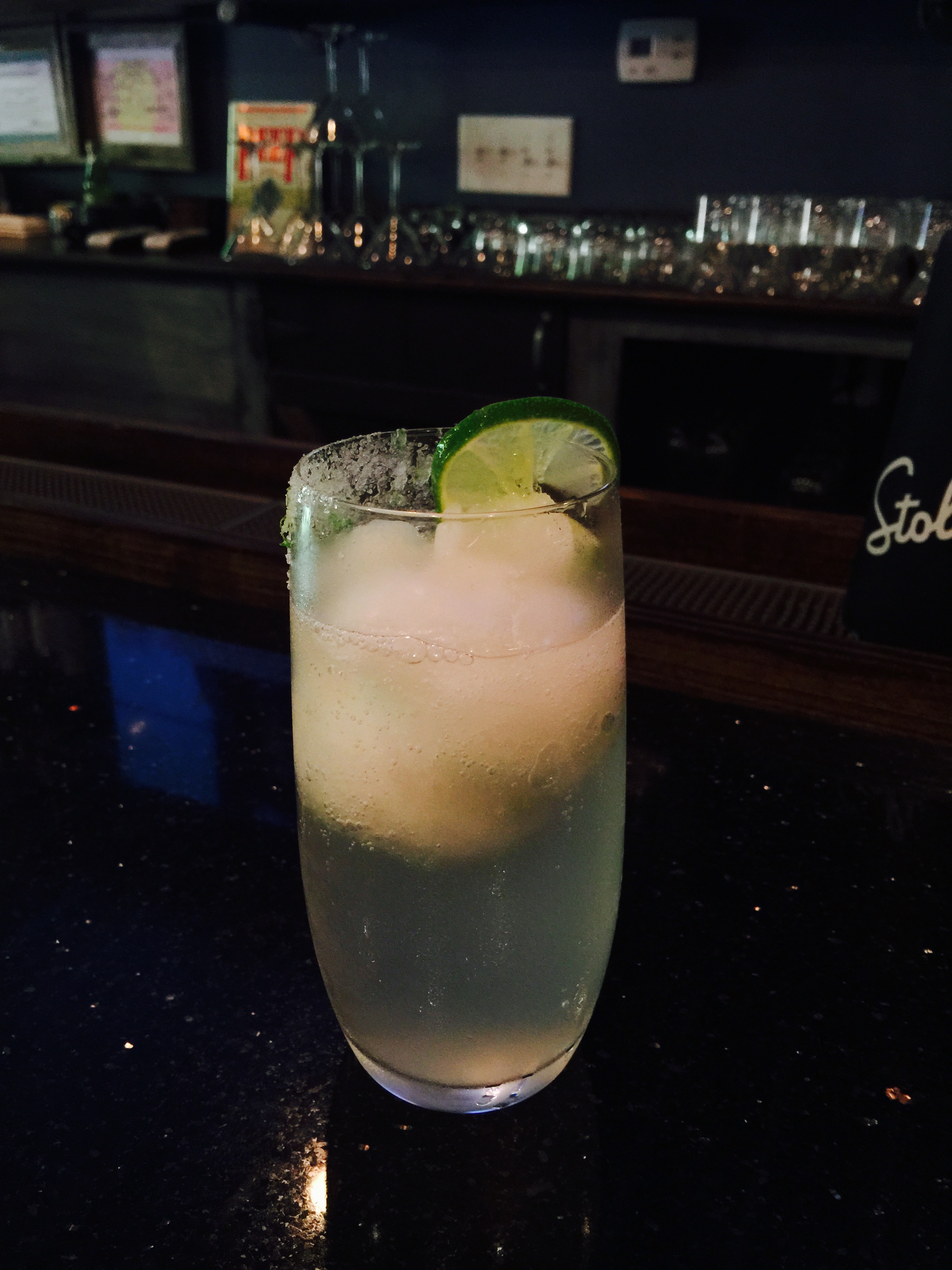 Ginger-Lime Float