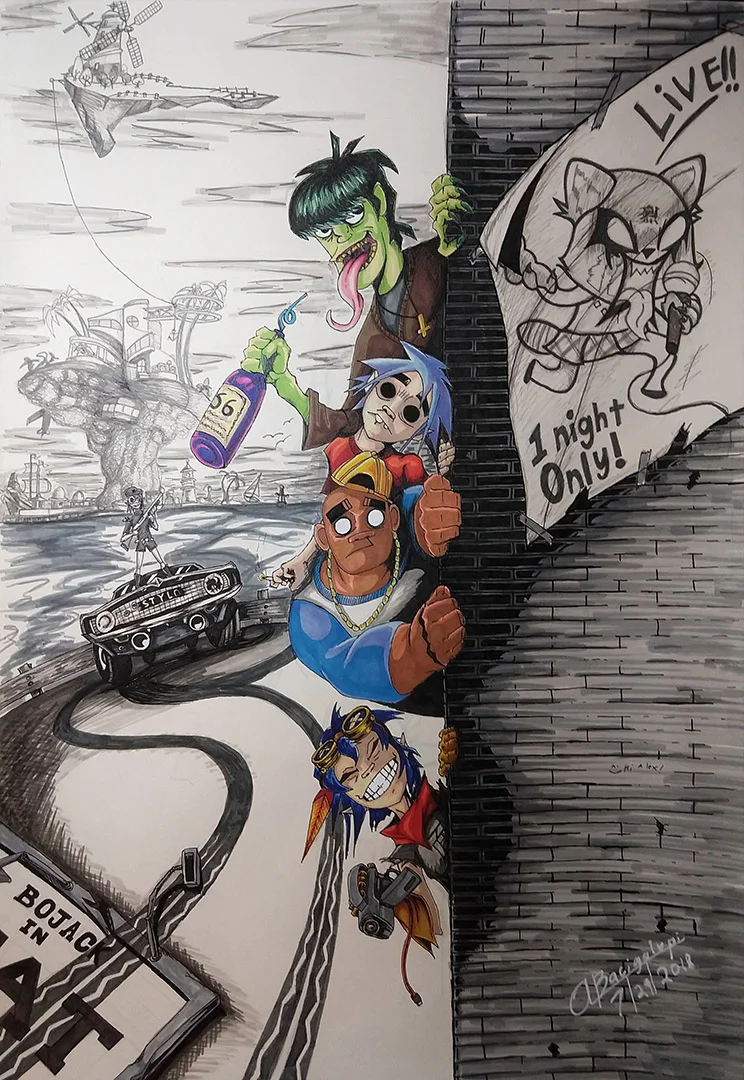 Gorillaz "Invasion" Final Phase
