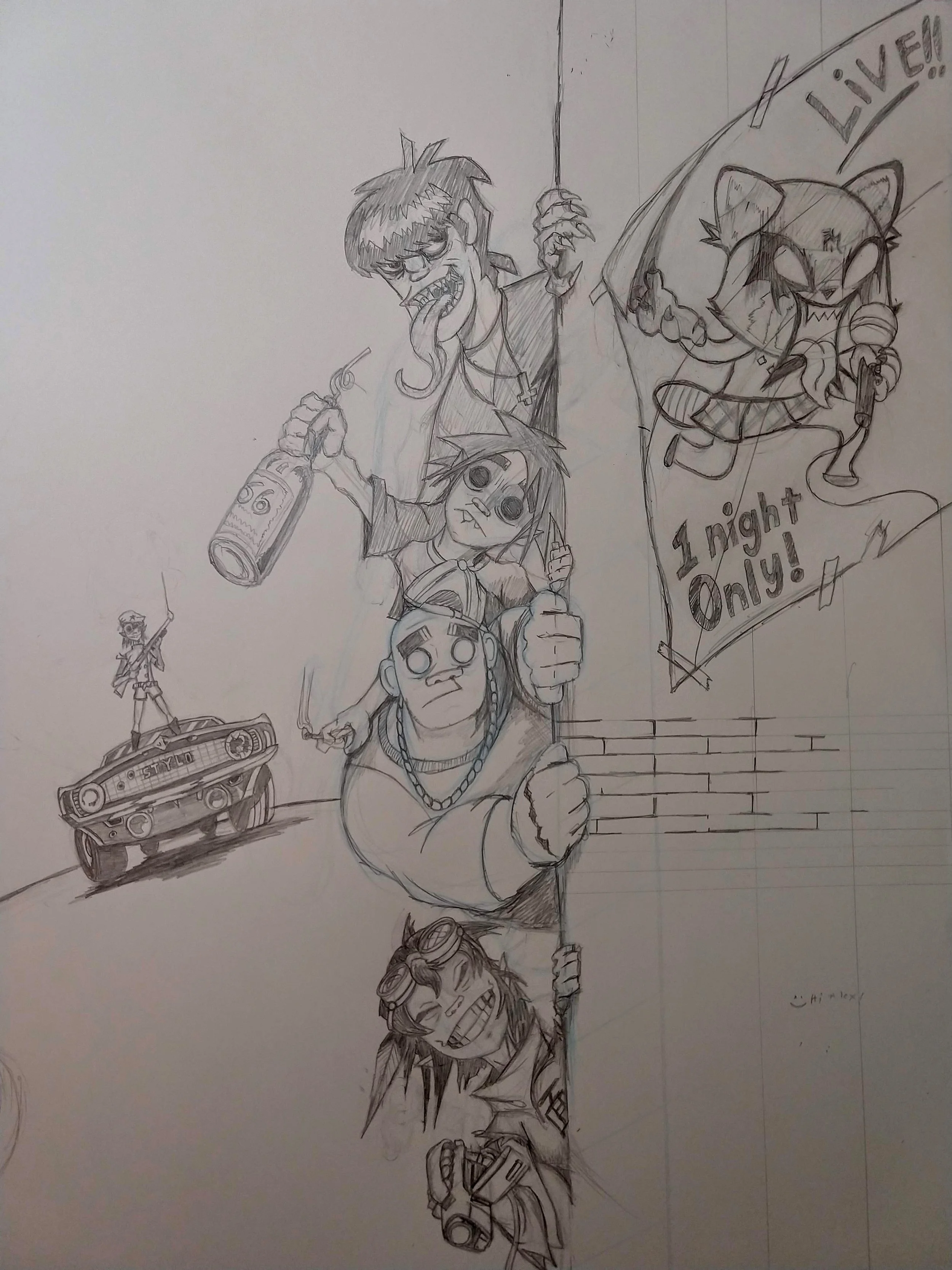 Gorillaz "Invasion" Phase 1