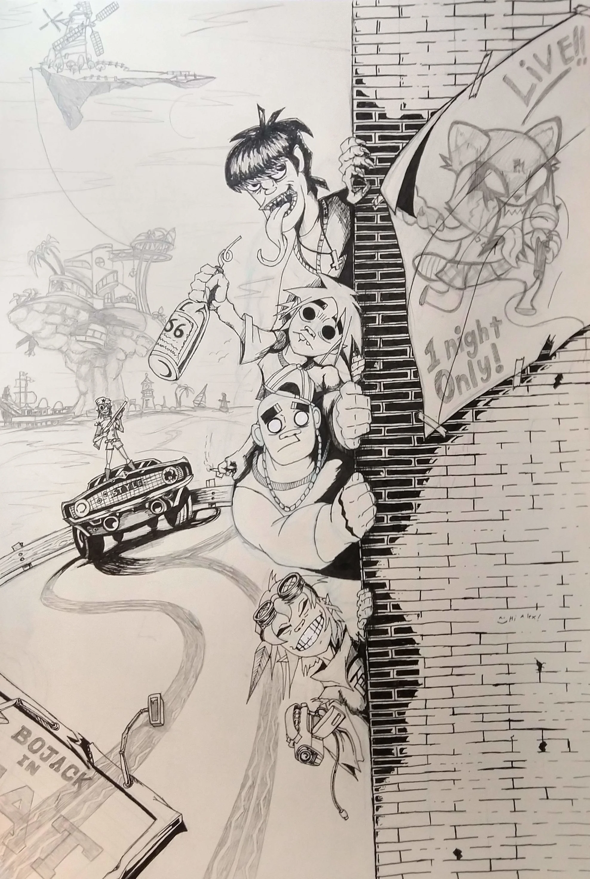 Gorillaz "Invasion" Phase 3
