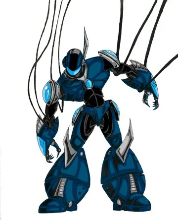Battle Android Character Concept - Color