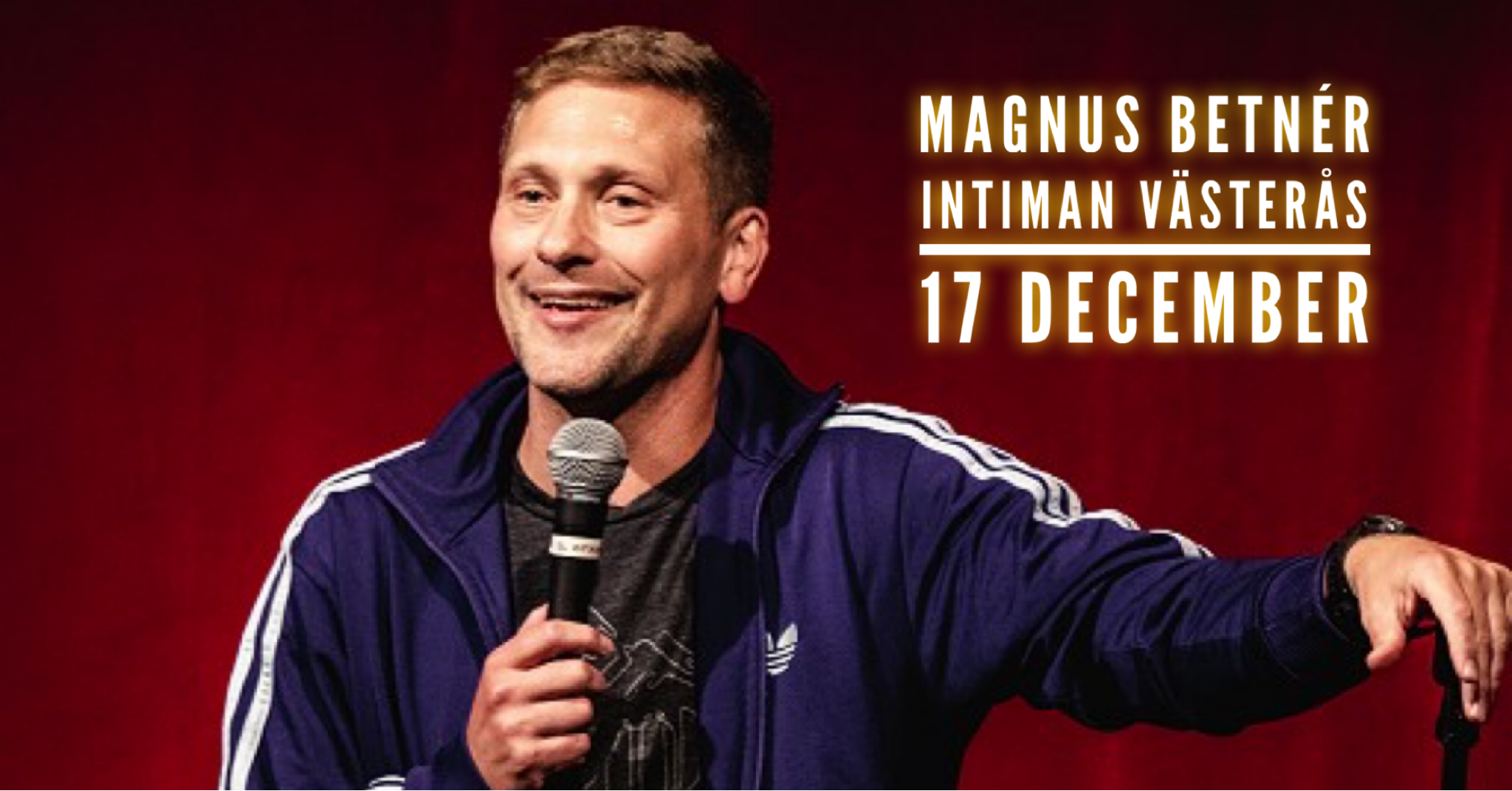 Standup med Magnus Betnér