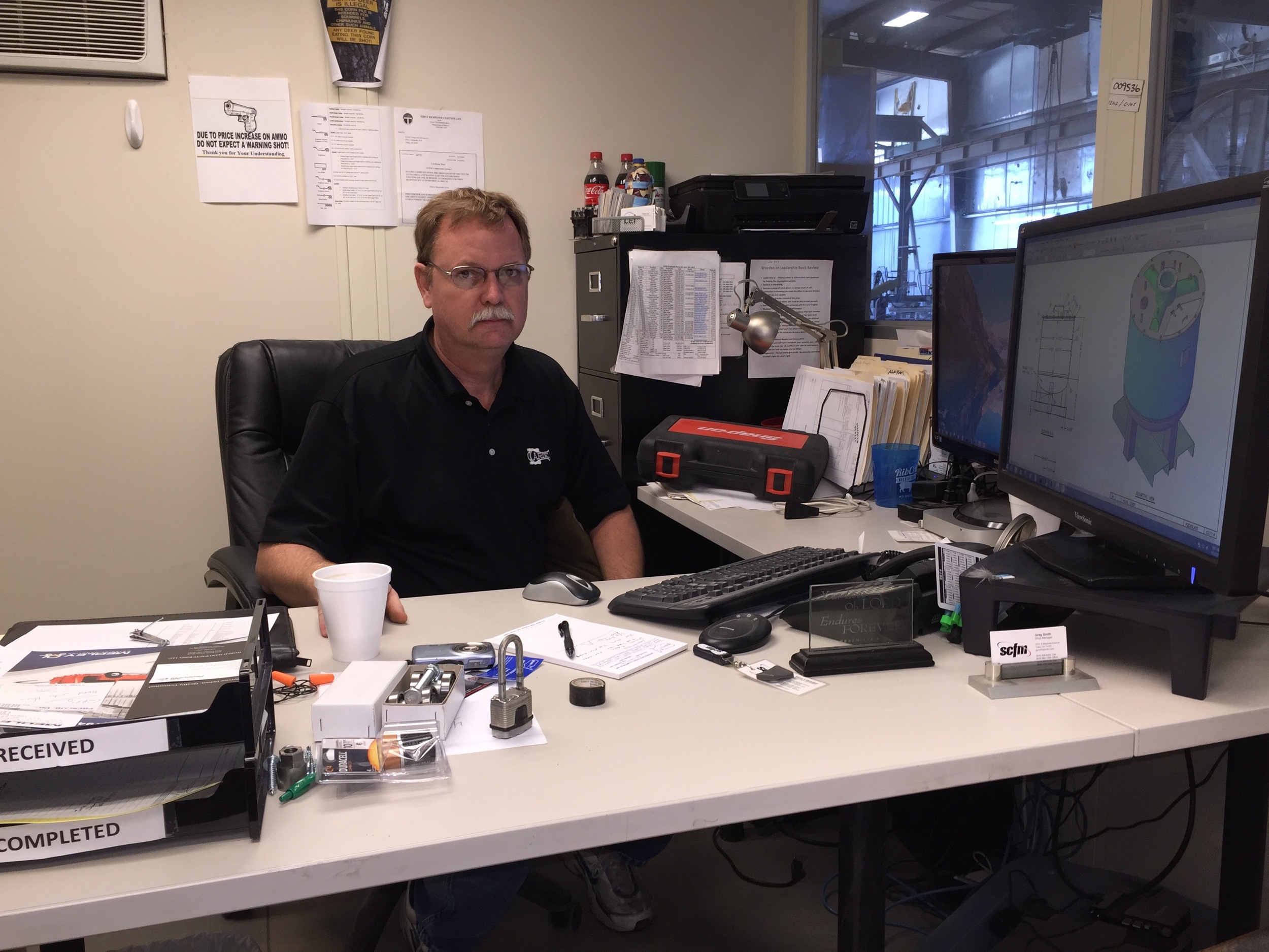 Greg Smith, Shop Manager
