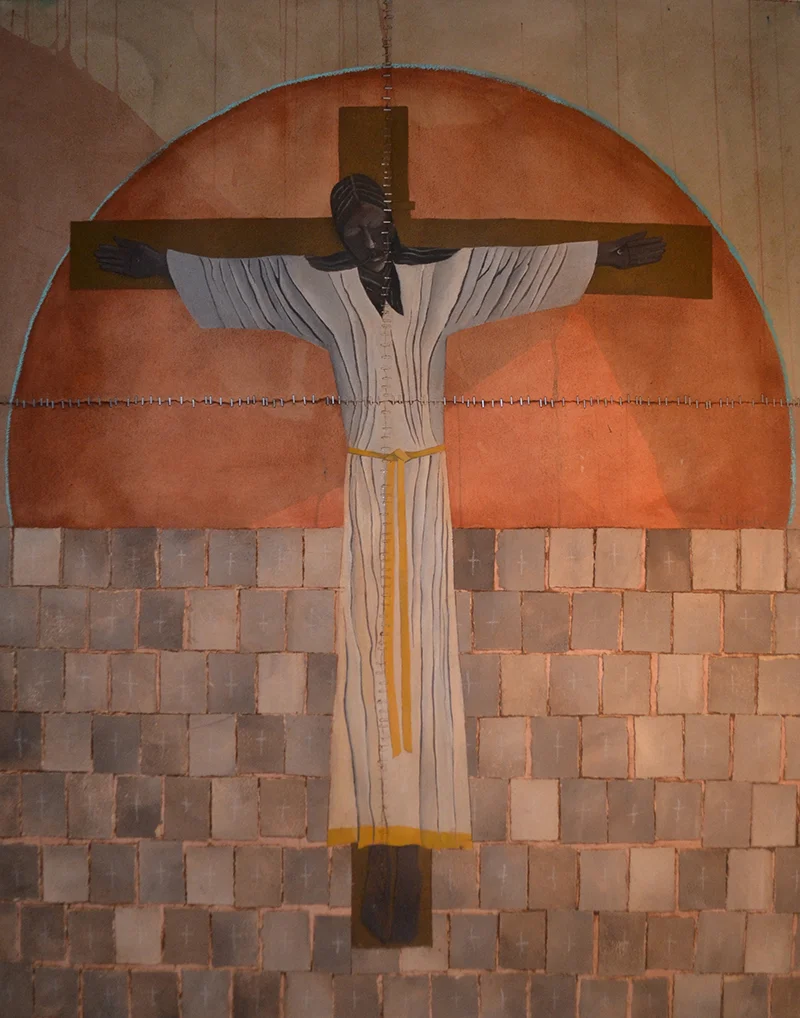 The Black Christ of Esquipulas 36 * 54 (sold)