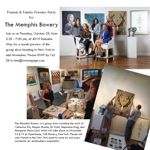 Megan Hurdle and the Memphis Bowery head to New York for POP UP