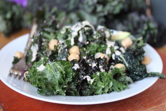 Kale Caesar Salad