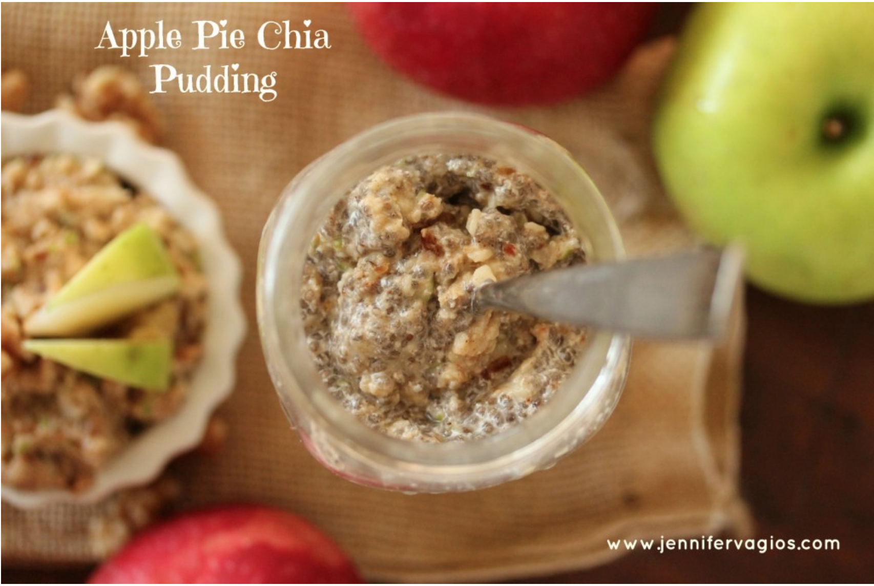 Apple Pie Chia Seed Pudding