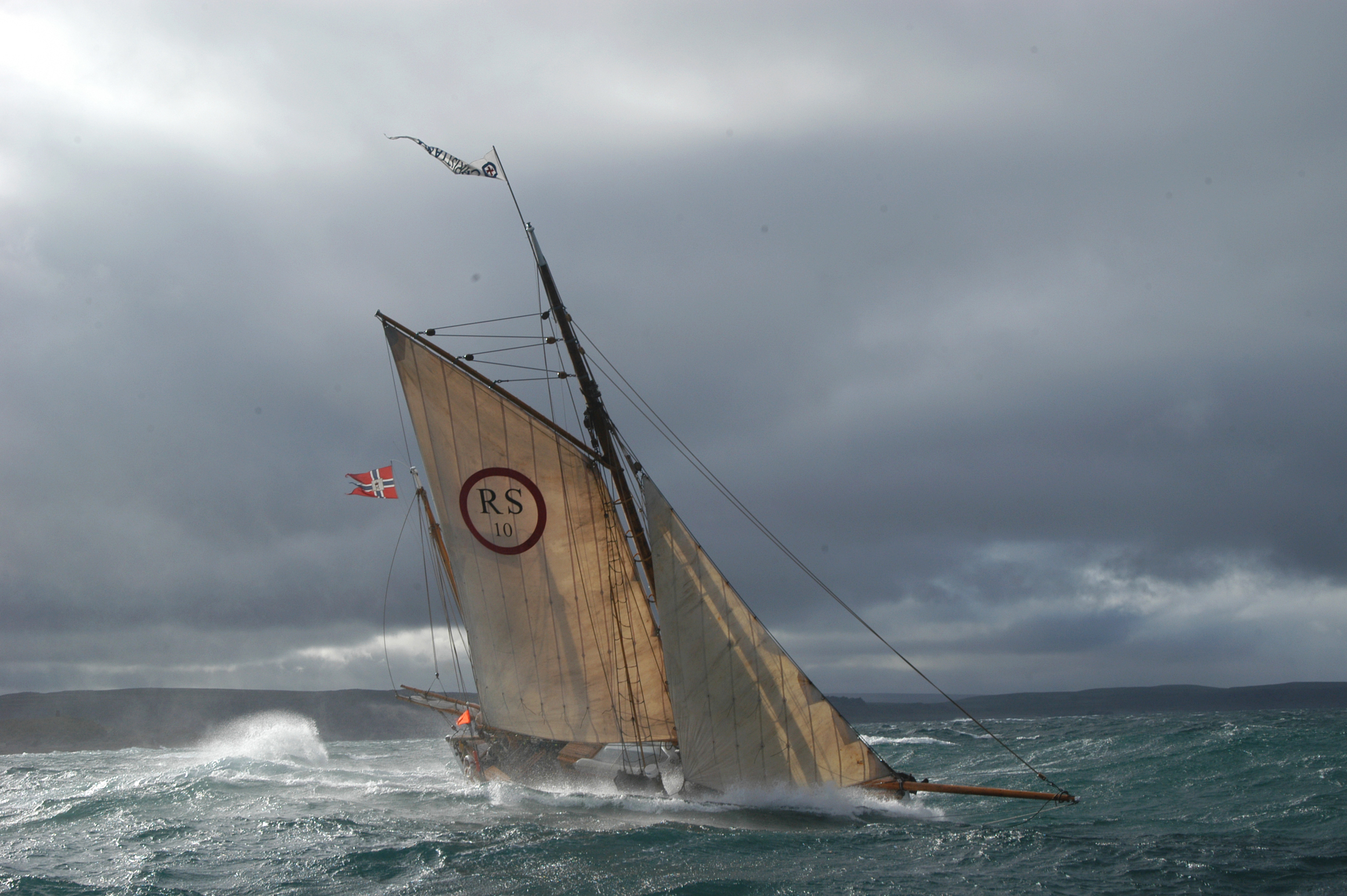 RS-10 Christiania in North Sea