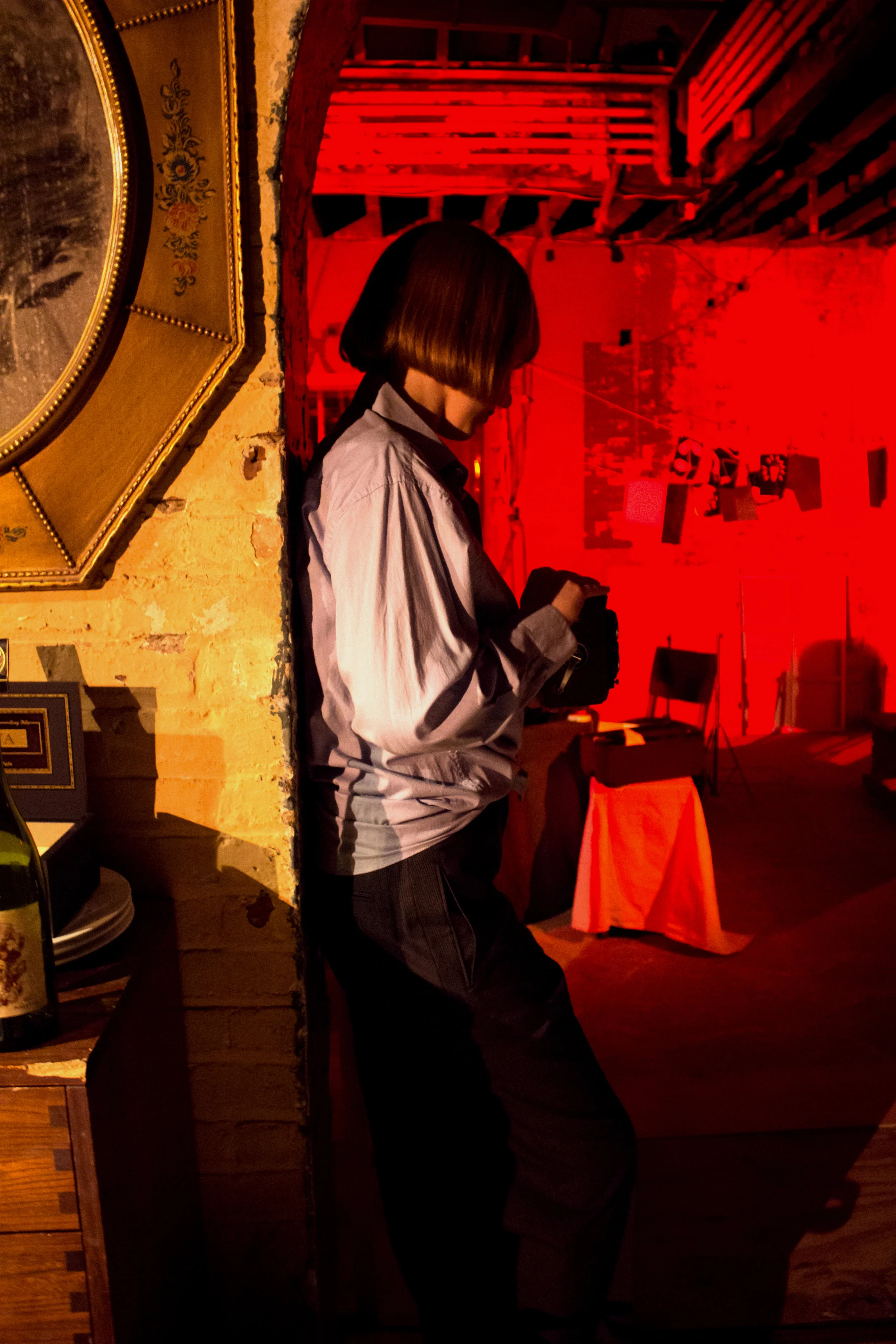 Rebecca Richardson as Lee Miller in Tabula Rasa,