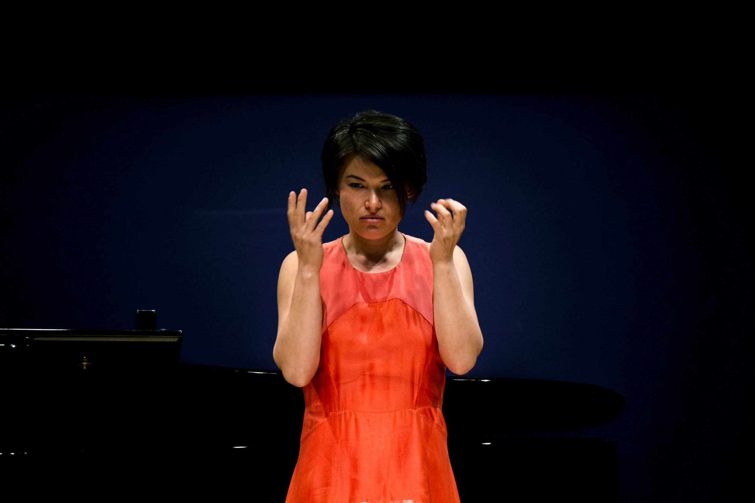 Brittany Fowler in Unbound Identities. Photo credit: Sara Lin Yoder / Joyce Yin